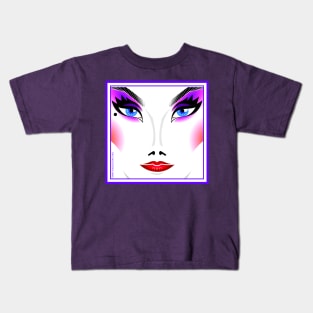 ELVIRA: MAKEUP POP ART Kids T-Shirt